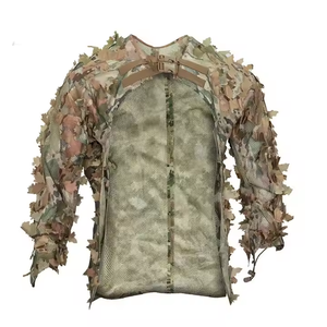 Cina Xinxing di alta qualità 3D foglia di acero foresta mimetica Ghillie vestito per la caccia all'aperto - Product Image 1