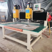Machine à poinçonner les trous Machine de traitement des plaques Perceuse de pierre à boulon arrière de table