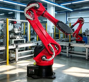 Nouveau bras robotisé à 6 axes contrôlé par PLC avec boîte de vitesses pour l'automatisation industrielle - Product Image 1