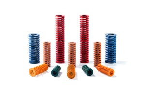 Ressort de découpe rectangulaire bleu HSWL6-40 |   Ressort de compression en <span class=keywords><strong>acier</strong></span> allié, diamètre du fil 3 mm, charge légère, haute résistance à la fatigue - Product Image 6