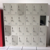 Armoire Métallique à 12 Portes pour Employés et Travailleurs, Casier en Acier, Armoire de Rangement Industrielle – Approvisionnement Direct Usine