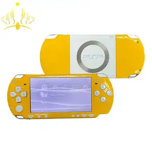 95 % neue Videospielkonsole für Playstation Portable 2000 PSP 2000 Die Simpsons limitierte Auflage gelb weiß