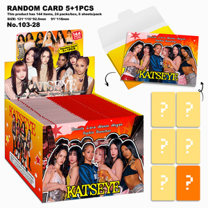Photocard Kpop KATSEYE, une boîte de 24 sachets, photo HD, MEGAN, DANIELA, SOPHIA, YOONCHAE, LARA, MANON, <span class=keywords><strong>carte</strong></span> de fans, vente en gros, <span class=keywords><strong>cadeau</strong></span> - Product Image 1