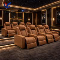 Sièges de chaise de cinéma VIP de luxe Sièges de cinéma à domicile Canapé de cinéma à domicile Chaises de cinéma à domicile