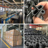 Bande d'étanchéité en mousse EPDM/silicone de type T/O/U DACHENG en gros, étanche pour portes/fenêtres/armoires/industrie, découpe et moulage sur mesure OEM