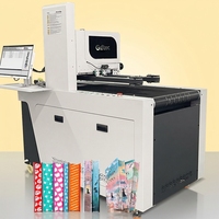 Imprimante jet d'encre numérique Giftec haute efficacité à passage unique avec système d'encre continue (CISS) pour l'impression rapide de données variables sur surfaces de livres et de boîtes cadeaux