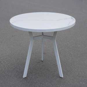 Hot Selling Modern Three-<b>Legged</b> Round Plastic <b>Table</b>, Portable Outdoor Furniture with Versatile Design - Product Image 3