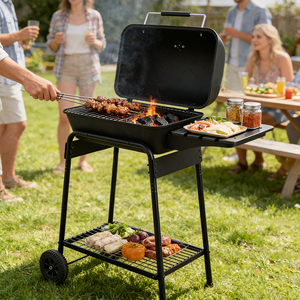 <span class=keywords><strong>Barbecue</strong></span> de table portable robuste sans fumée avec revêtement en poudre pour l'extérieur, idéal pour la maison (OEM/ODM) - Product Image 3