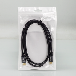 <span class=keywords><strong>100</strong></span> Watts 20gbps truyền dữ liệu hiệu suất cao usb3.2 Gen 2 USB C để USB C Loại C dữ liệu PD cáp 4K 60Hz 5A với chip - Product Image 5