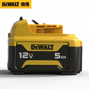 Batería Original Dewalt DCB126 12V MAX 5Ah XR <span class=keywords><strong>de</strong></span> Iones <span class=keywords><strong>de</strong></span> Litio con 3 LED para Herramientas Eléctricas Inalámbricas <span class=keywords><strong>de</strong></span> 12V, Reemplazo para DCB127 DCB125 - Product Image 2