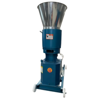 Mini-machine à granulés domestique pour petites exploitations agricoles, haute productivité, alimentation pour volailles et bétail, état neuf