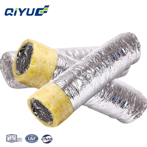 Tuyau flexible isolé R4/R6/R8 pour CVC, conduit d'air en aluminium renforcé <span class=keywords><strong>de</strong></span> fil d'acier pour la ventilation - Product Image 3