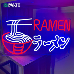 Enseigne lumineuse LED personnalisée pour logo d'entreprise, enseigne alimentaire, bol de ramen, <span class=keywords><strong>cuisine</strong></span> japonaise, nouilles, néons LED pour la décoration murale de restaurant - Product Image 4