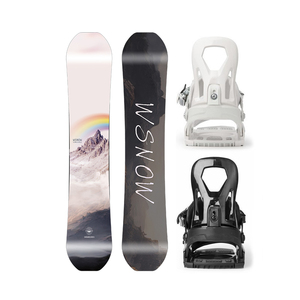 <span class=keywords><strong>Snowboard</strong></span> tout-terrain 2025 en 2 pièces pour adultes, fixateur de <span class=keywords><strong>snowboard</strong></span> polyvalent adapté aux hommes et aux femmes, ski et <span class=keywords><strong>snowboard</strong></span> à coupe plate - Product Image 4