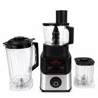 Multifunctionele 4L/1.5L/1L huishoudelijke milkshake- en ijsvergruizer met zuivere koperen motor, blender met drie bekers en grote capaciteit