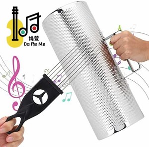 Güiro de Acero Inoxidable, <span class=keywords><strong>Instrumento</strong></span> de Percusión, Herramienta de Entrenamiento para Güiro, Instrumentos Musicales en Venta - Product Image 1