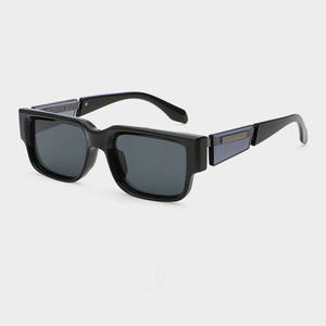 Lunettes de soleil Lmamba 8865 classiques rétro rectangulaires, de luxe, de marque, vintage, carrées, avec logo personnalisé, pour hommes et femmes - Product Image 1