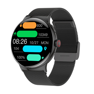 DF LA99 Montre connectée tendance, tracker d'activité, étanche, moniteur de fréquence cardiaque, écran AMOLED, tension artérielle, montre connectée 2025 - Product Image 5