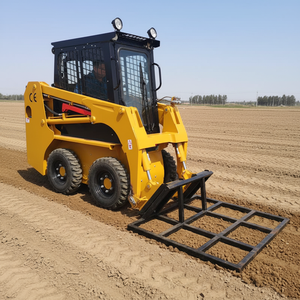 لودر انزلاقي التوجيه HIAJU JC25 من كوبوتا بسعة 380 كجم وسرعة 9 كم/ساعة وارتفاع تفريغ 2000 مم مع ملحقات حفار خلفي - عرض ساخن - Product Image 3