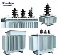 Trouver un transformateur de puissance similaire de 100 kVA immergé dans l'huile, triphasé, entrée 35 kV, sortie 415 V, bobinage en cuivre pour la distribution d'énergie