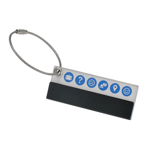 Nouvelle étiquette de <span class=keywords><strong>bagage</strong></span> haut de gamme résistante <span class=keywords><strong>à</strong></span> l'usure, étiquette de <span class=keywords><strong>bagage</strong></span> d'<span class=keywords><strong>avion</strong></span>, promotion publicitaire, LOGO imprimable, carte d'embarquement - Product Image 4