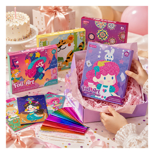 Color Matching Shiny Art Project Preschool Learners With Peelable Designs Decorative <b>Stickers</b> <b>Sheets</b> And Displayable Results - Product Image 5
