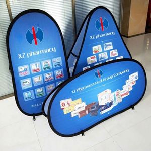 Banner Horizontal de Doble Cara para Ferias Comerciales, Impreso en Serigrafía, con Marco de Acero Galvanizado y Tela de Punto Engrosada - Product Image 2