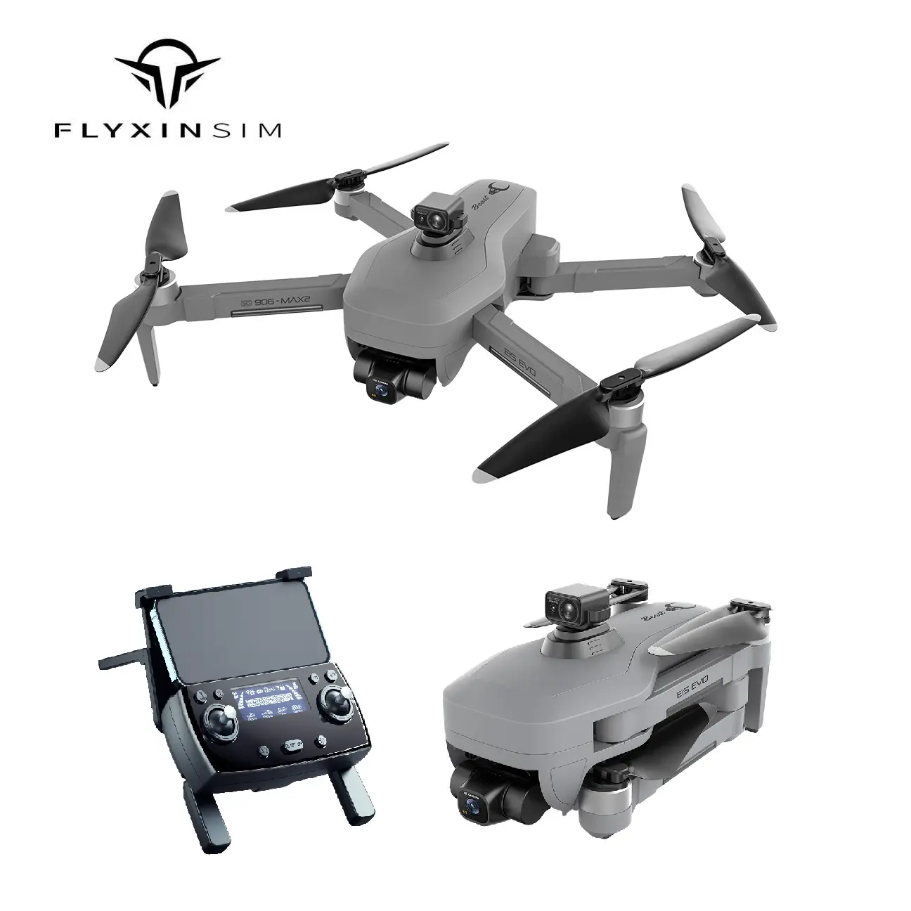 Flyxinsim Vtol UAV Drone SG906Max2,Surveillance 4K Drone 4Km Long Distance,BLDC Motor Drone With 4K Camera And GPS 3 Axis Gimbal
