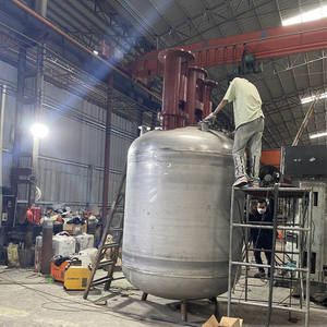 Ligne de production de peinture de marquage routier thermofusible Réacteur <span class=keywords><strong>à</strong></span> réservoir agité par chemise d'eau - Product Image 4