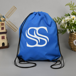 Bolsa Deportiva Impermeable con Cordón de Poliéster Personalizada, Mochila de Almacenamiento Unisex con Asa de Cuerda, Wenzhou WP 03 - Product Image 4