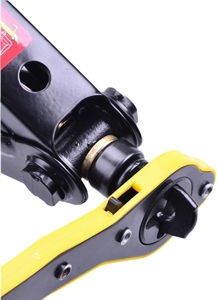 Gato de tijera de acero de 2 toneladas con llave de carraca para elevación de vehículos, asistencia para cambio de neumáticos que ahorra esfuerzo - Product Image 5