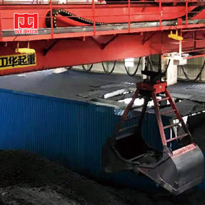 Grue à pont intelligente avec commande de préhension intelligente pour la manutention de poudres de ciment, de produits pétrochimiques et de concentrés métalliques. - Product Image 1