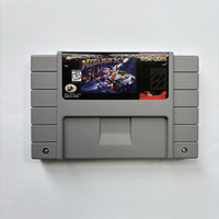 Cartes de jeu pour économiser la batterie pour Super Nintendo SNES Megaman X2 et Megaman X3