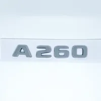 Lettres 3D A180 A200 A220 A250 A260 A180d A220d 4Matic Emblème ABS pour Mercedes pour un autocollant de logo de coffre de voiture