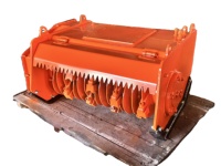 Broyeur forestier SLN pour excavatrice 5-6t, plaque en acier haute résistance et anti-usure, construction robuste personnalisée pour travaux terrestres