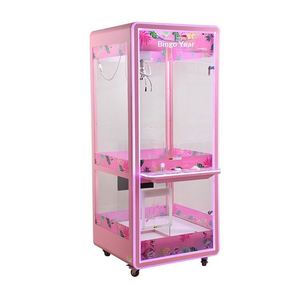 Vollständig transparenter <span class=keywords><strong>Internet</strong></span>-Star-Greifautomat mit automatischer Greifanpassung für Puppen – Verkaufsautomat für Unterhaltungs- und Arcade-Spiele - Product Image 5
