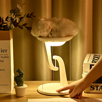 Lampe de bureau à lévitation magnétique LED avec charge rapide sans fil |   Veilleuse tactile à intensité variable pour chambre à coucher, bureau, cadeau