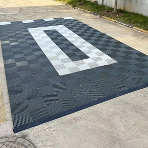 HanYin Carrelage de <span class=keywords><strong>sol</strong></span> en <span class=keywords><strong>plastique</strong></span> bon marché pour garage à emboîtement, style design moderne, pour atelier automobile, nouvelle innovation graphique - Product Image 2