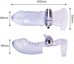 Vibrador de manga de dedo masturbador femenino masaje de punto G estimulador de clítoris juguetes sexuales para mujeres orgasmo lésbico productos para adultos caliente - Product Image 2