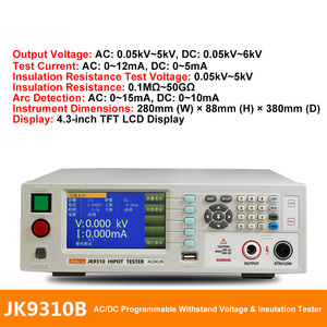 Testeur d'isolation de tension JK9310 JK9320 JK9310B avec écran TFT-LCD - Product Image 4