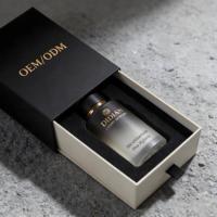 Flacons de parfum cylindriques OEM 100ml/50ml/30ml, flacons en verre rechargeables, flacon de Cologne de luxe, contenant de parfum avec boîte cadeau