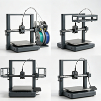 Bamboo Lab A1 Combo 3d Printer, Multi-Color AMS Lite System, High-Speed Printing 500mm/s, Auto-Calibration, Quiet Operation