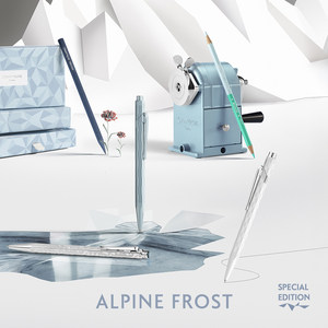 CARAN D'ACHE Edición Limitada de Navidad ALPINE849 Bolígrafo de punta redonda automático, lápiz automático, caja de regalo de alta calidad para estudiantes - Product Image 5