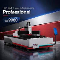 Découpeuse laser CNC TSP 6 kW Raycus pour acier au carbone / Machine de découpe laser à fibre industrielle 3050*1530 mm pour acier inoxydable