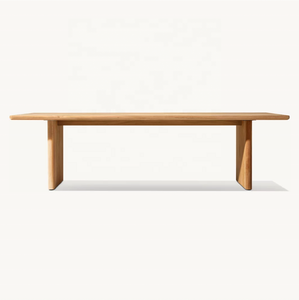 Sassanid Outdoor Artesanía excepcional Patio Muebles de jardín Hotel de lujo Muebles de exterior <span class=keywords><strong>Palma</strong></span> Juego de comedor de teca maciza - Product Image 2