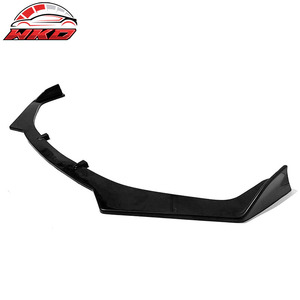 Compatible con Honda Civic Si 2017-2021, Labio de Parachoques Delantero Estilo CS, Negro Sin Pintar - Product Image 3