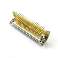 Connecteur mâle HD D-Sub 78 broches haute densité à montage traversant pour carte PCB, pour assemblage de circuits imprimés