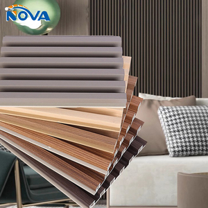 Panel de Pared WPC Resistente a la Humedad e Ignífugo, Revestimiento de Pared de Fácil Montaje para Decoración del <span class=keywords><strong>Hogar</strong></span> con Diseño Gráfico para Dormitorio y Sala de Estar - Product Image 2