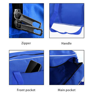กระเป๋าเดินทางกีฬาแบบพับได้ กันน้ำ ความจุเยอะ สำหรับผู้หญิงและผู้ชาย  ขายดีจากโรงงาน รับทำโลโก้ตามสั่ง - Product Image 3