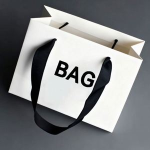 Wholesale Custom Gift Bags Shopping Bag Hard <b>Paper</b> Bag with Your Own Logos - Product Image 2
